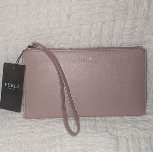 👜👝Furla Babylon Rose Envelope Clutch👝👜